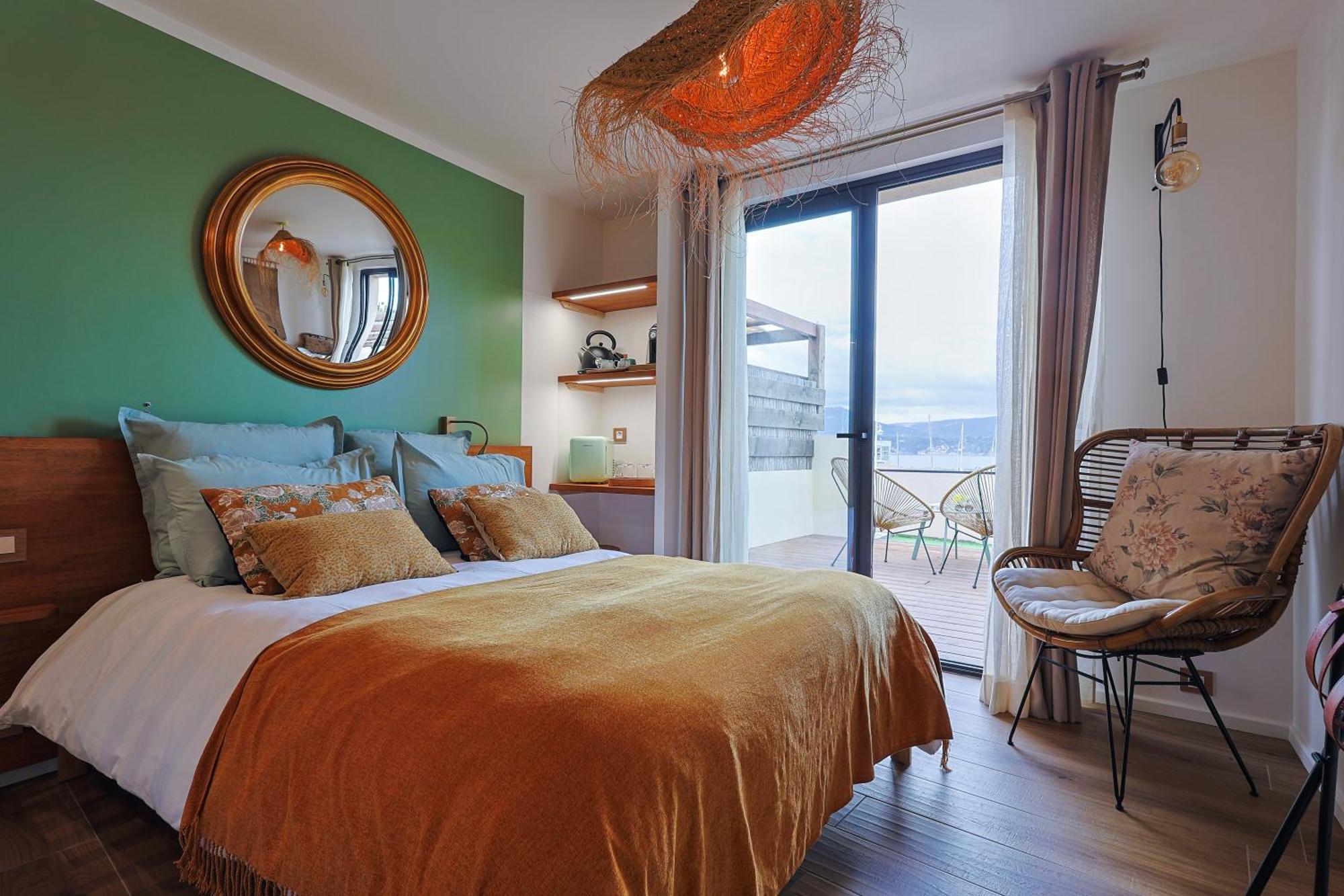 Chambre D'Hote Luxe Vue Mer Boheme Le Pradet Buitenkant foto